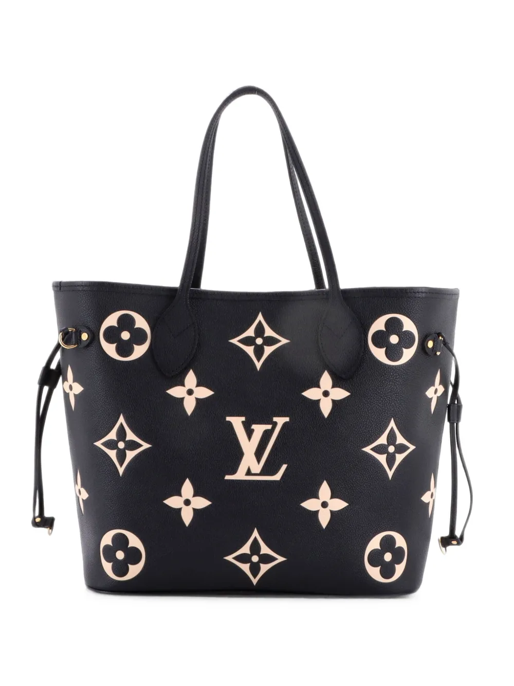 Louis Vuitton Pre-Owned Neverfull NM Bicolor Monogram Empreinte Giant MM tote bag - Noir
