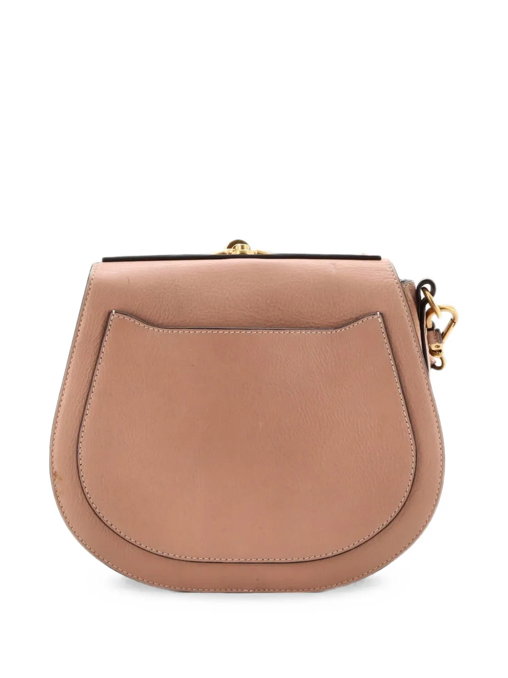Chloé Pre-Owned Nile Leather Medium crossbody bag - Toni neutri