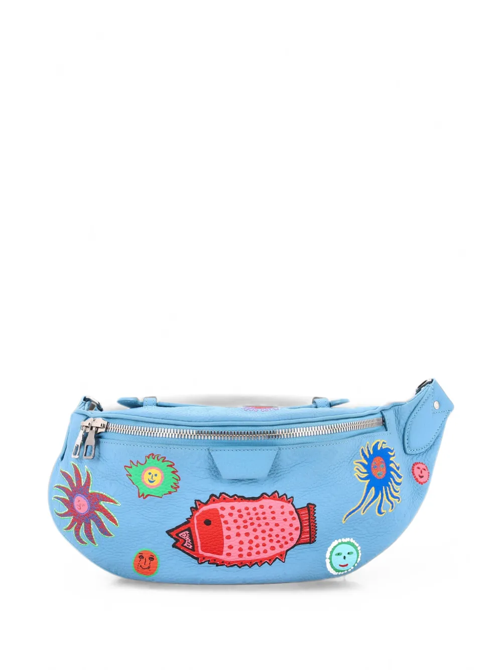 Louis Vuitton Pre-Owned Bum Bag Yayoi Kusama Faces Monogram Taurillon Leather Maxi belt bag - Blue