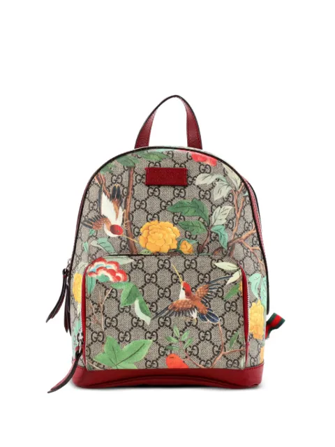 Gucci Pre-Owned petit sac à dos zippé à poche en toile enduite GG à imprimé Tian
