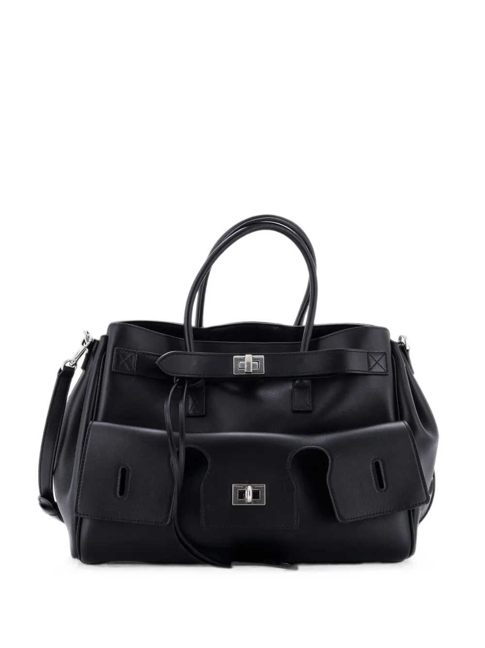 Balenciaga Pre-Owned Bel Air Carry All Bag Leather Small tote bag - Nero