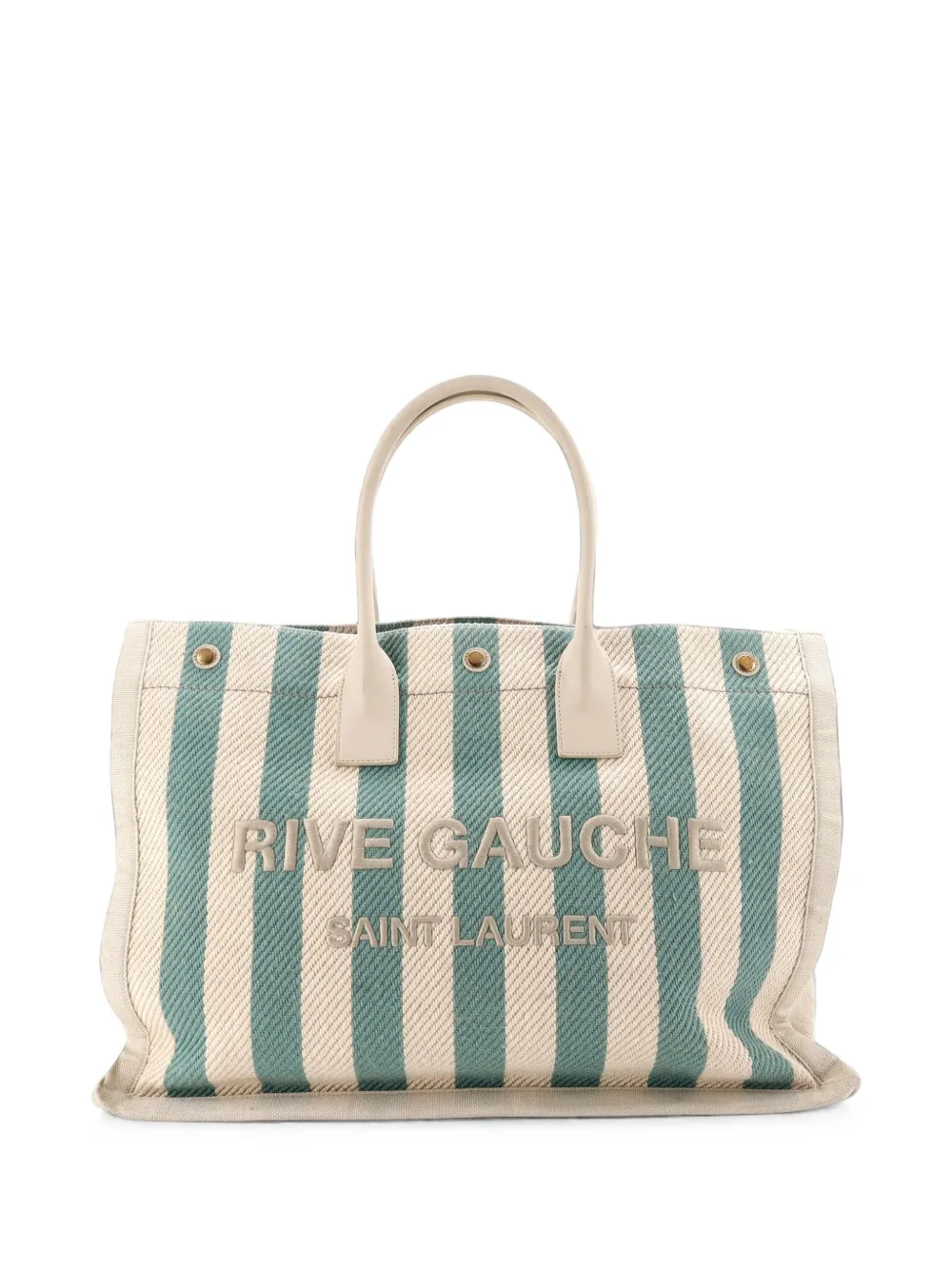 Saint Laurent Pre-Owned リヴ・ゴーシュ ショッパーストライプ