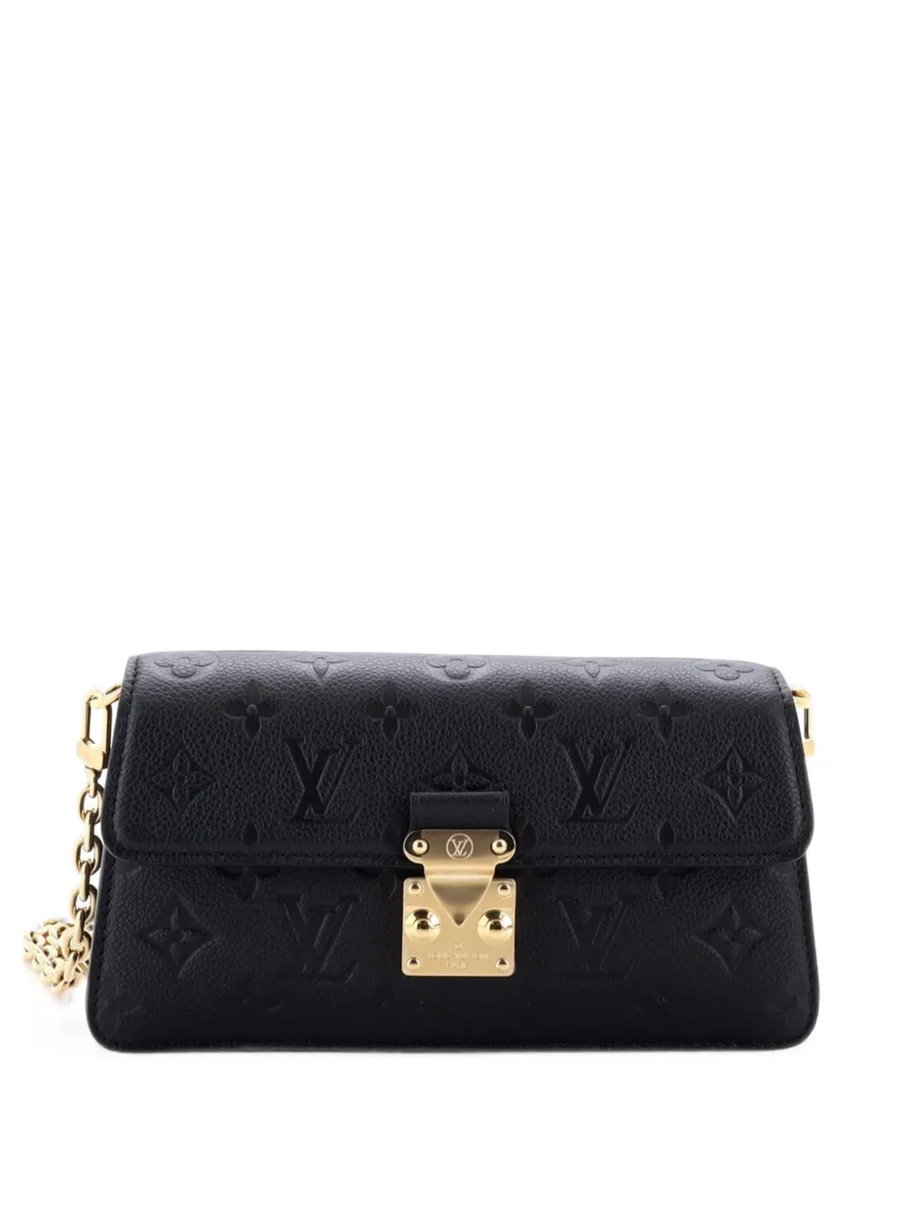 Louis Vuitton Pre-Owned Pochette Metis Wallet on Chain Monogram Empreinte Leather crossbody bag - Noir