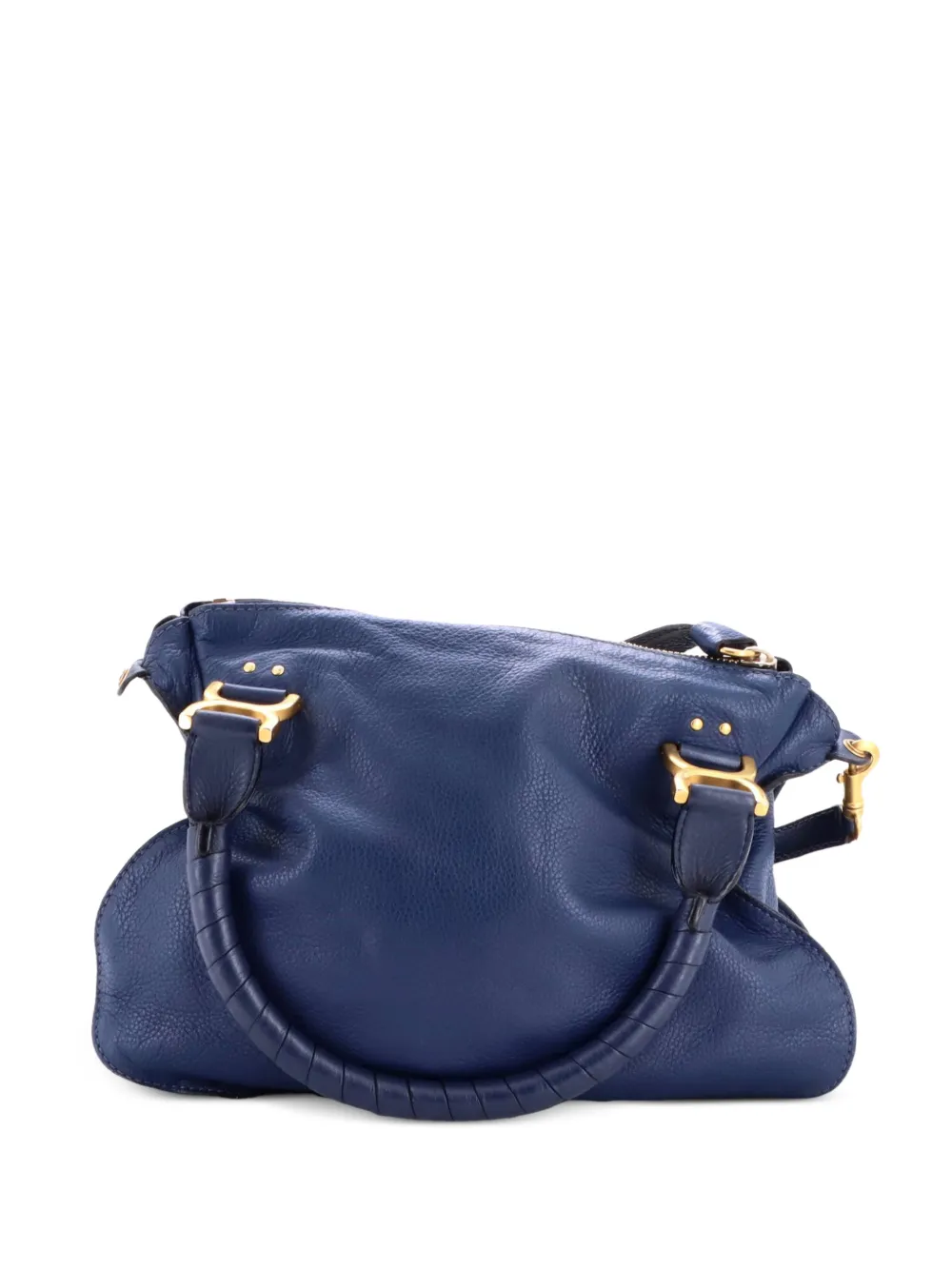 Chloé Pre-Owned Mittelgroße Marcie Satchel-Tasche - Blau