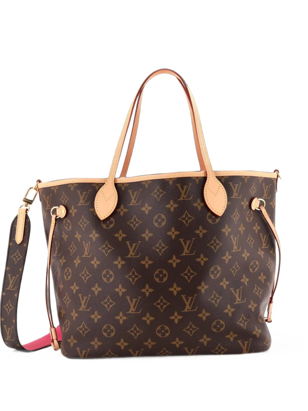 Louis Vuitton Pre-Owned Neverfull Bandouliere Inside Out MM Tote Bag aus Monogramm-Canvas - Braun