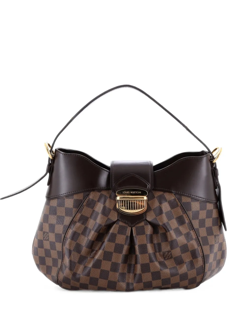 Louis Vuitton Pre-Owned Sistina Handbag Damier MM hobo bag - Marrone