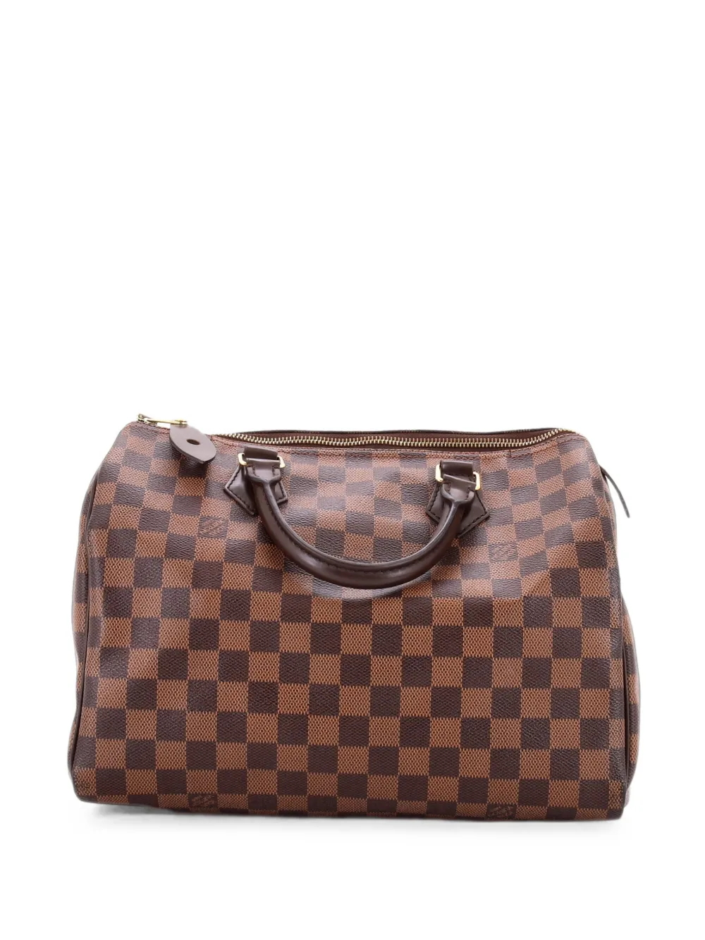 Louis Vuitton Pre-Owned Speedy Handbag Damier 30 satchel - Marrone