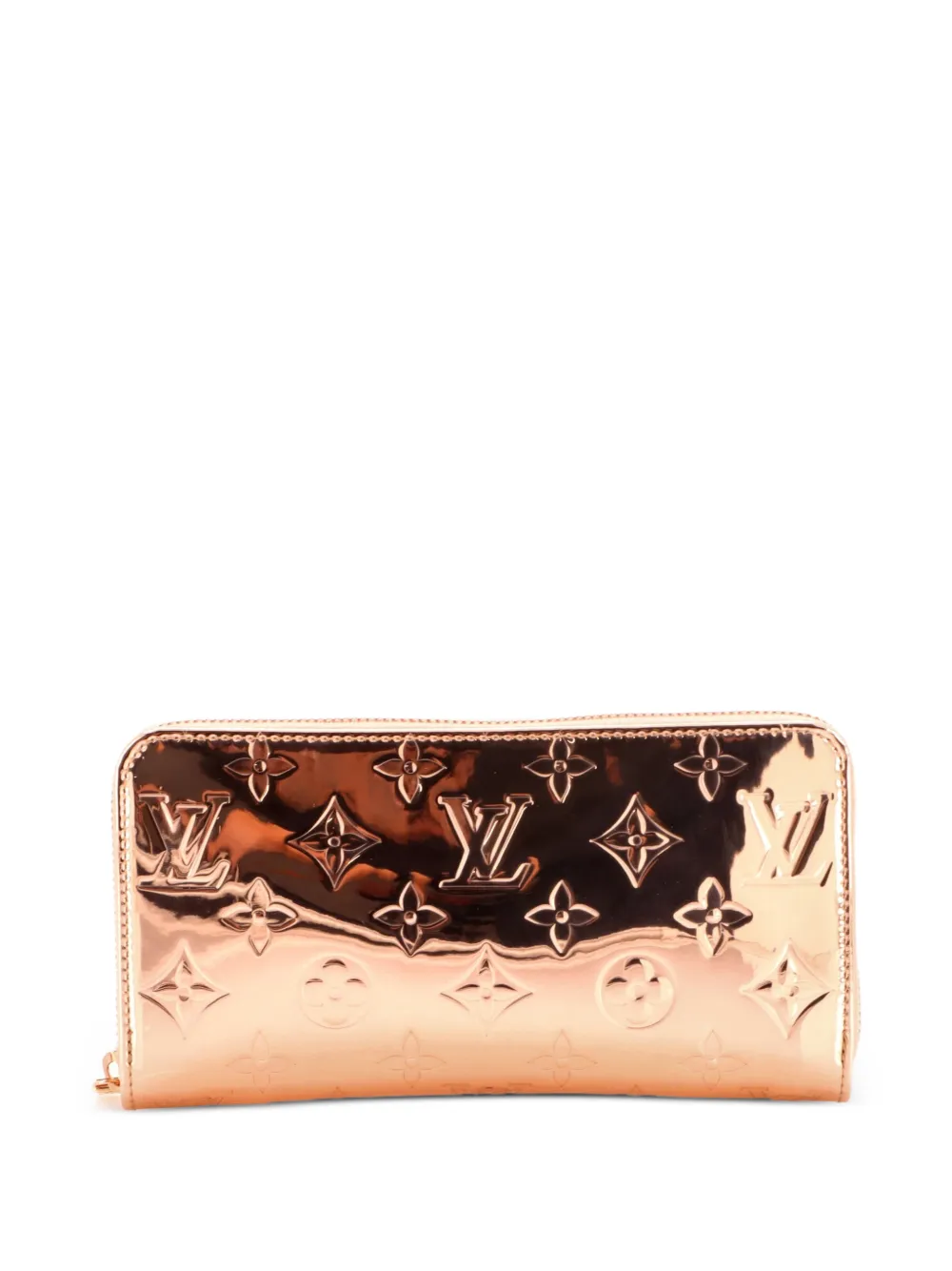 Louis Vuitton Pre-Owned Verticales Portemonnaie aus Canvas mit Monogramm - Rosa