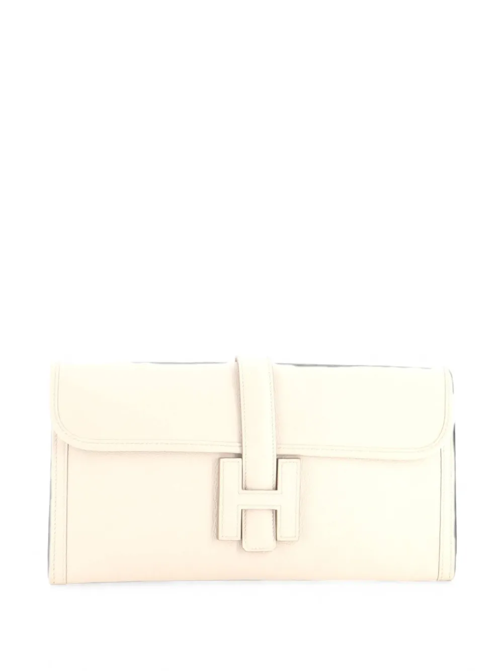 Hermès Pre-Owned Jige Elan Evercolor 29 clutch bag - Toni neutri