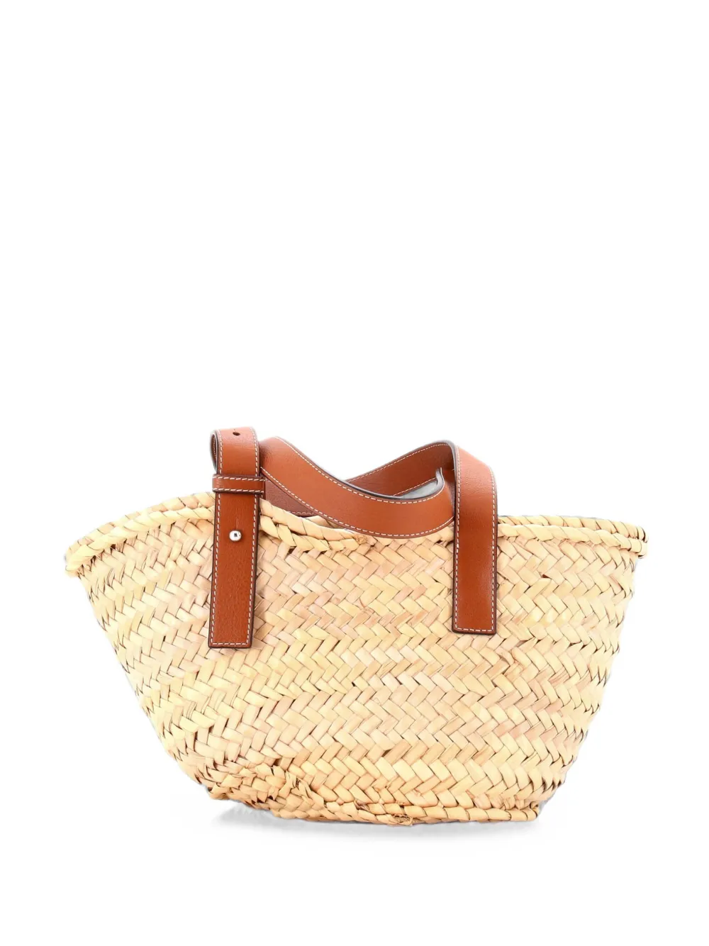 Loewe Pre-Owned Basket Raffia Small tote bag - Toni neutri