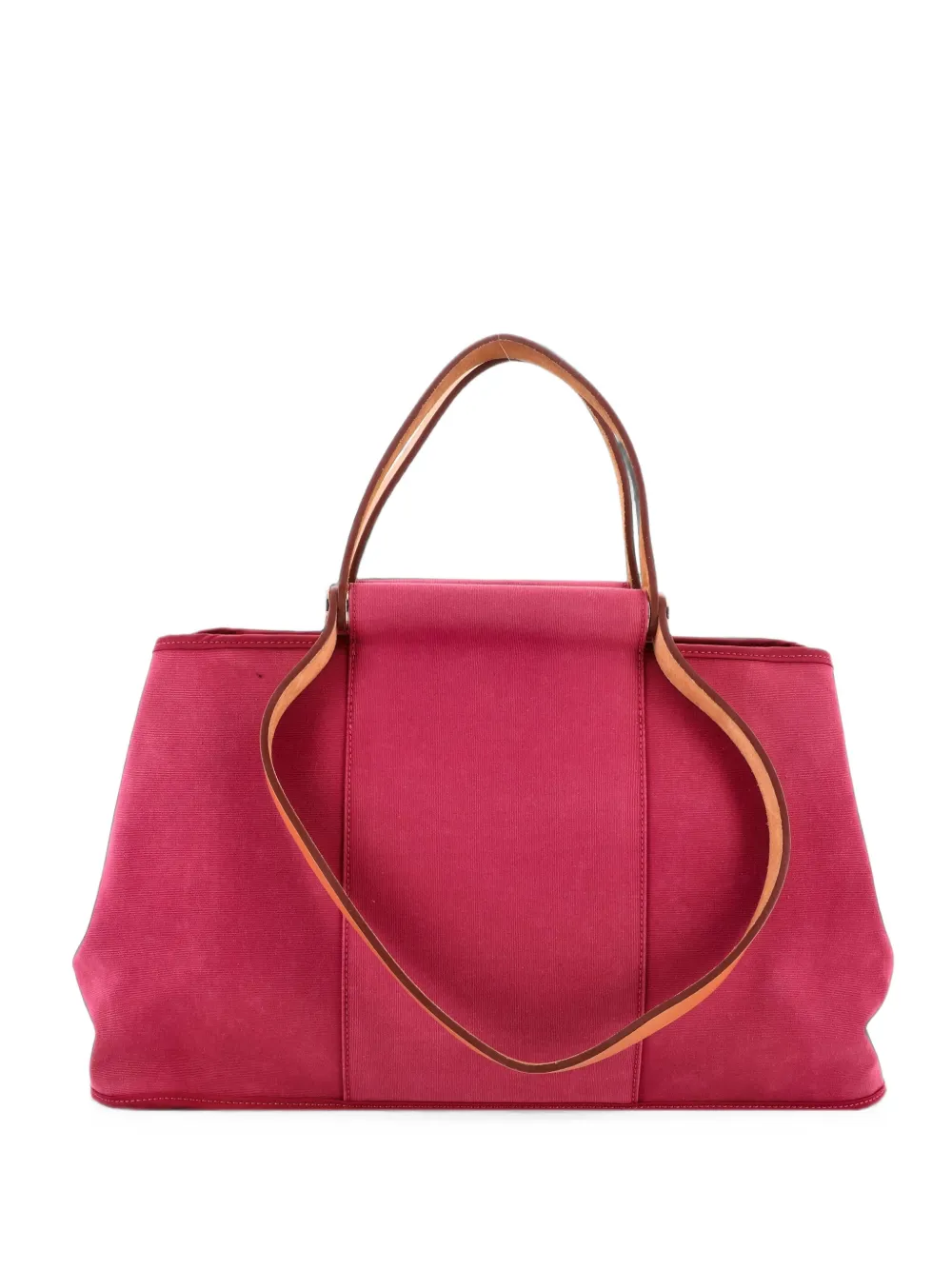 Hermès Pre-Owned Cabag Elan Toile and Leather 39 tote bag - Rosa