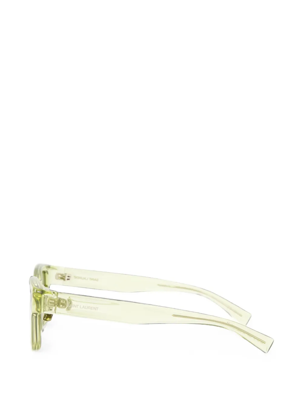 Saint Laurent Eyewear SL 957 zonnebril met vierkant montuur Groen