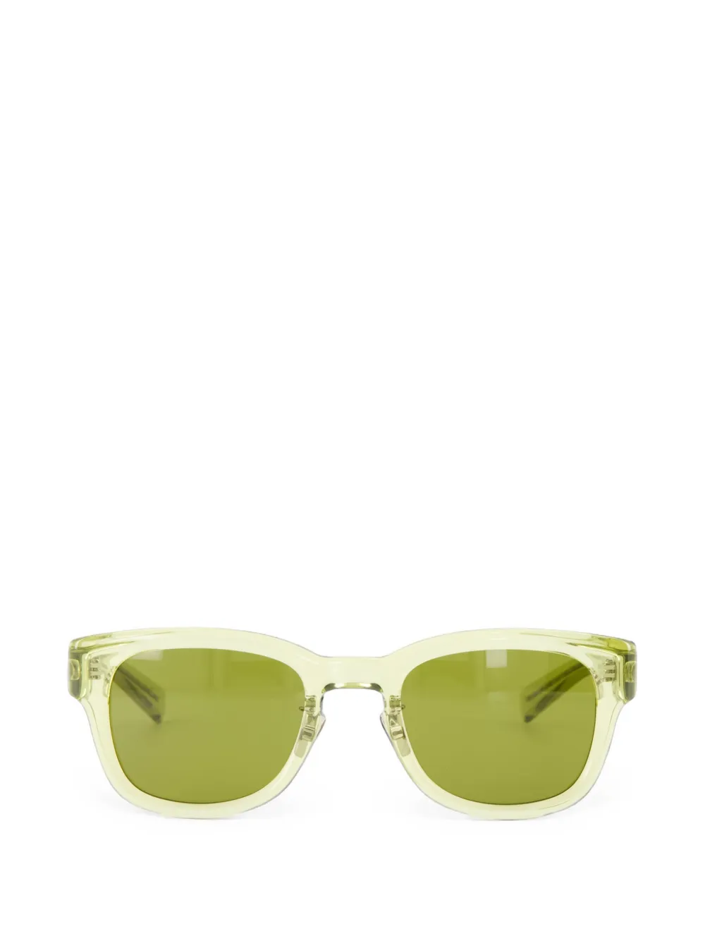 Saint Laurent Eyewear Eckige SL 957 Sonnenbrille - Grün