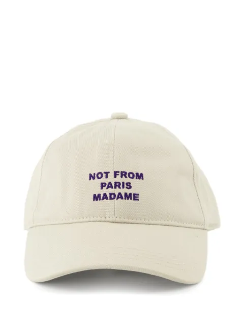 Drôle De Monsieur gorra La Casquette con eslogan bordado