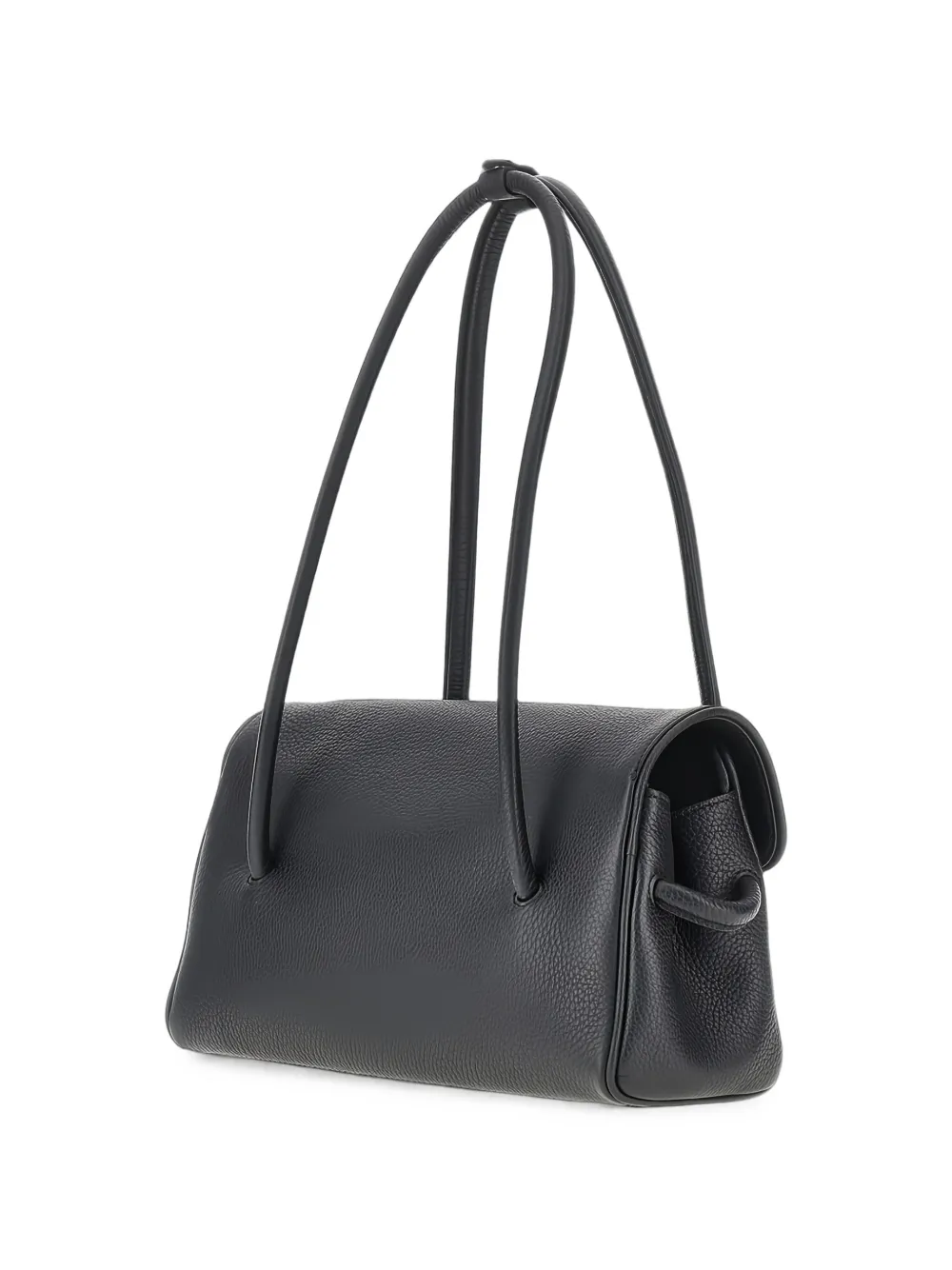 Jacquemus Le Turi knotted leather shoulder bag - Nero