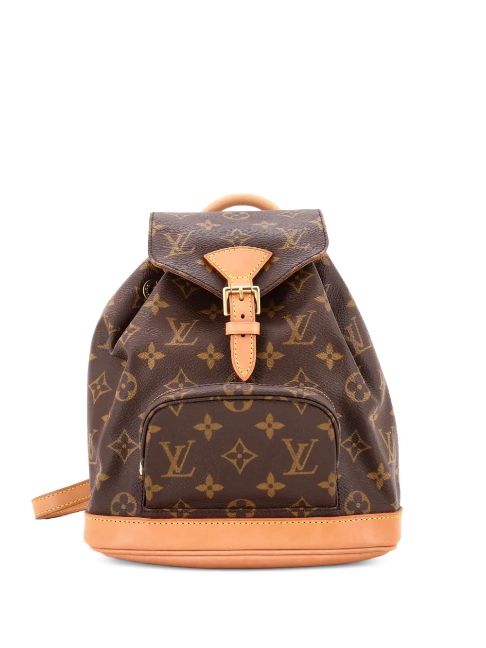 Louis Vuitton Pre-Owned sac à dos Vintage Montsouris en toile monogrammée PM - Marron Louis Vuitton Pre-Owned sac à dos Vintage Montsouris en toile monogrammée PM - Marron