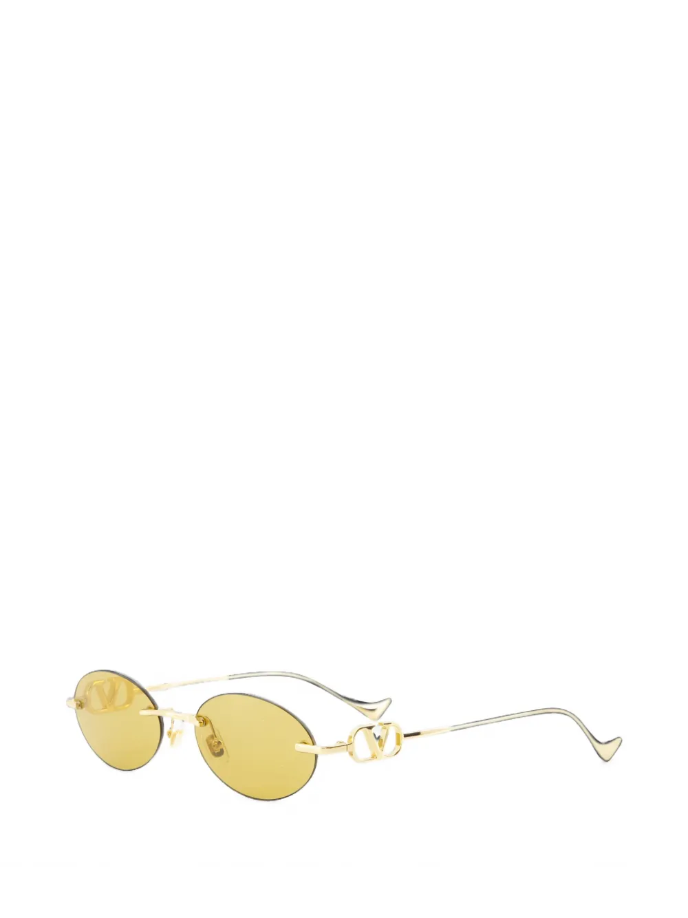 VALENTINO GARAVANI EYEWEAR VLogo Signature zonnebril Goud