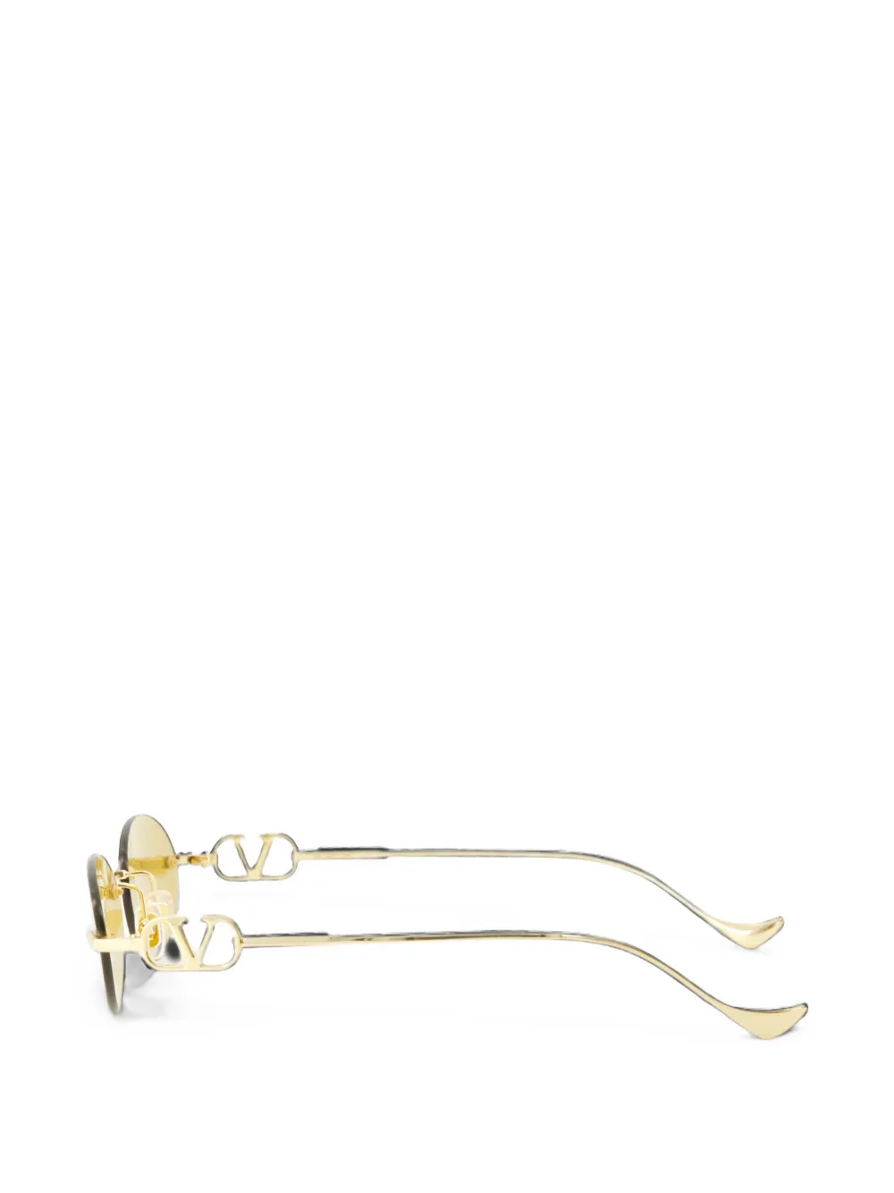 VALENTINO GARAVANI EYEWEAR VLogo Signature zonnebril Goud