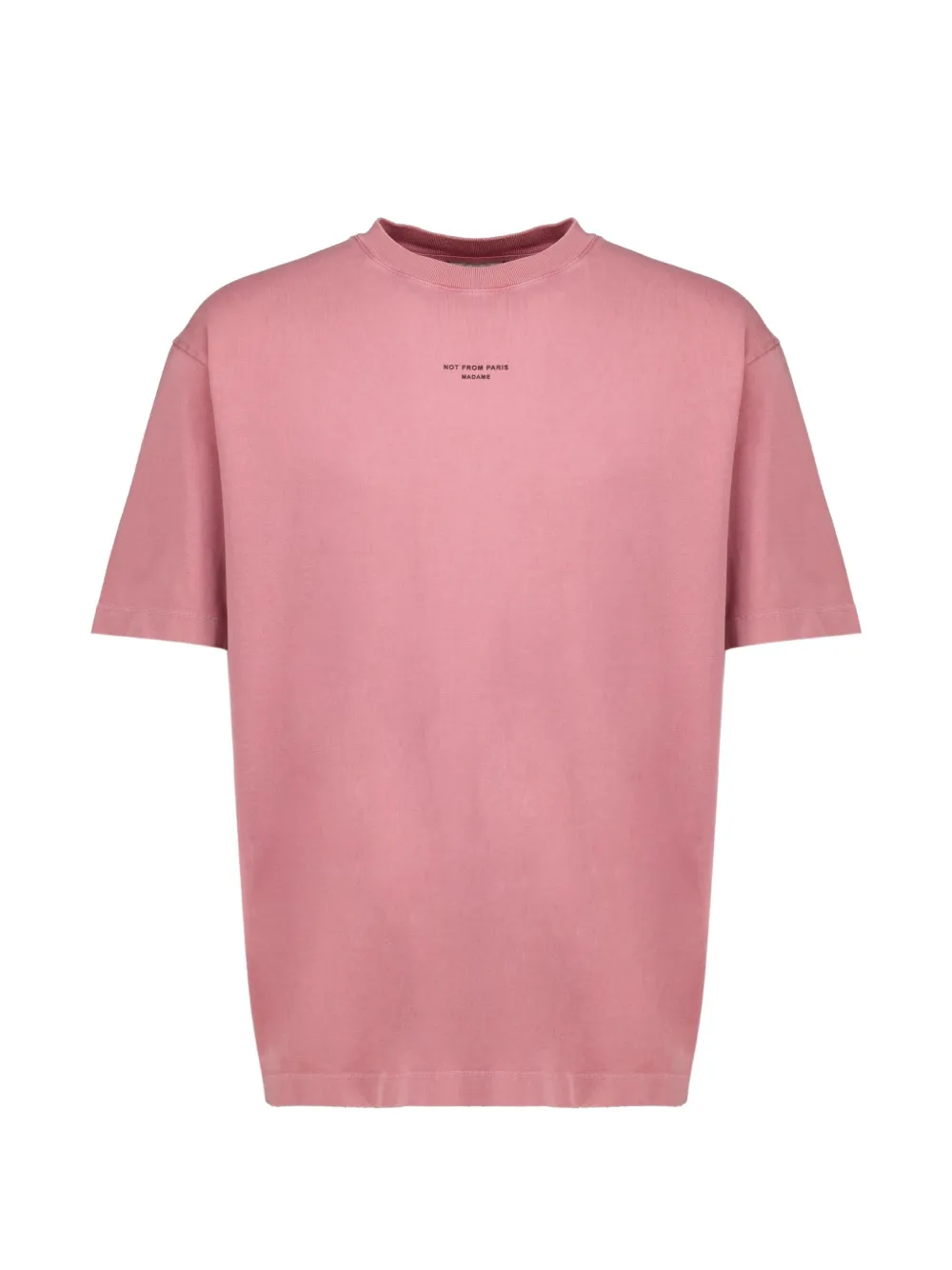 Drôle De Monsieur slogan-print T-shirt
