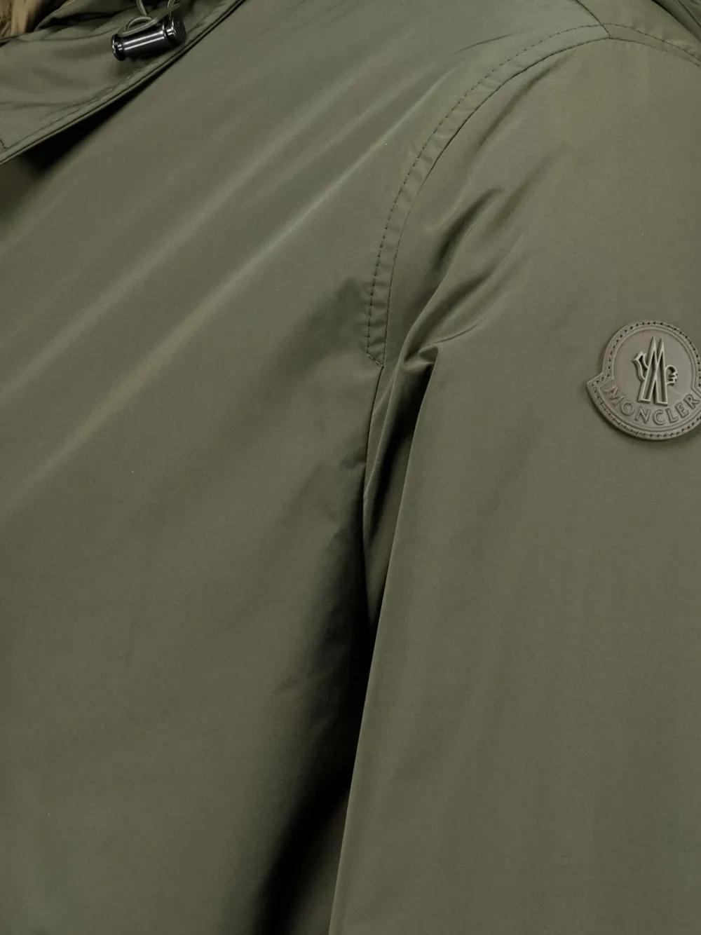 Moncler Evrine gewatteerde parka Groen