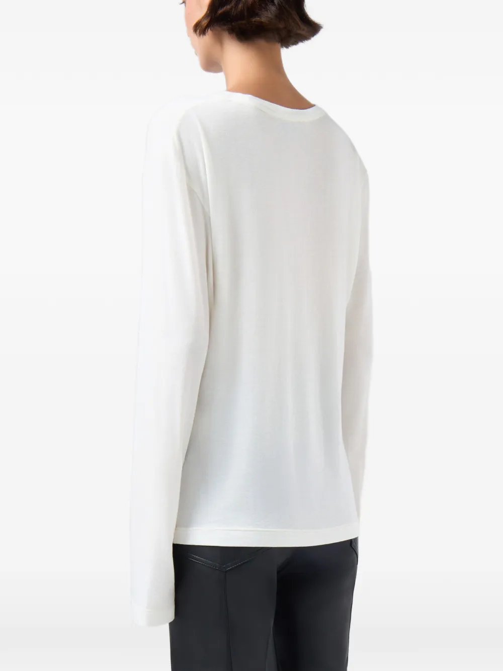 GCDS T-shirt met grafische print en gotische print Wit