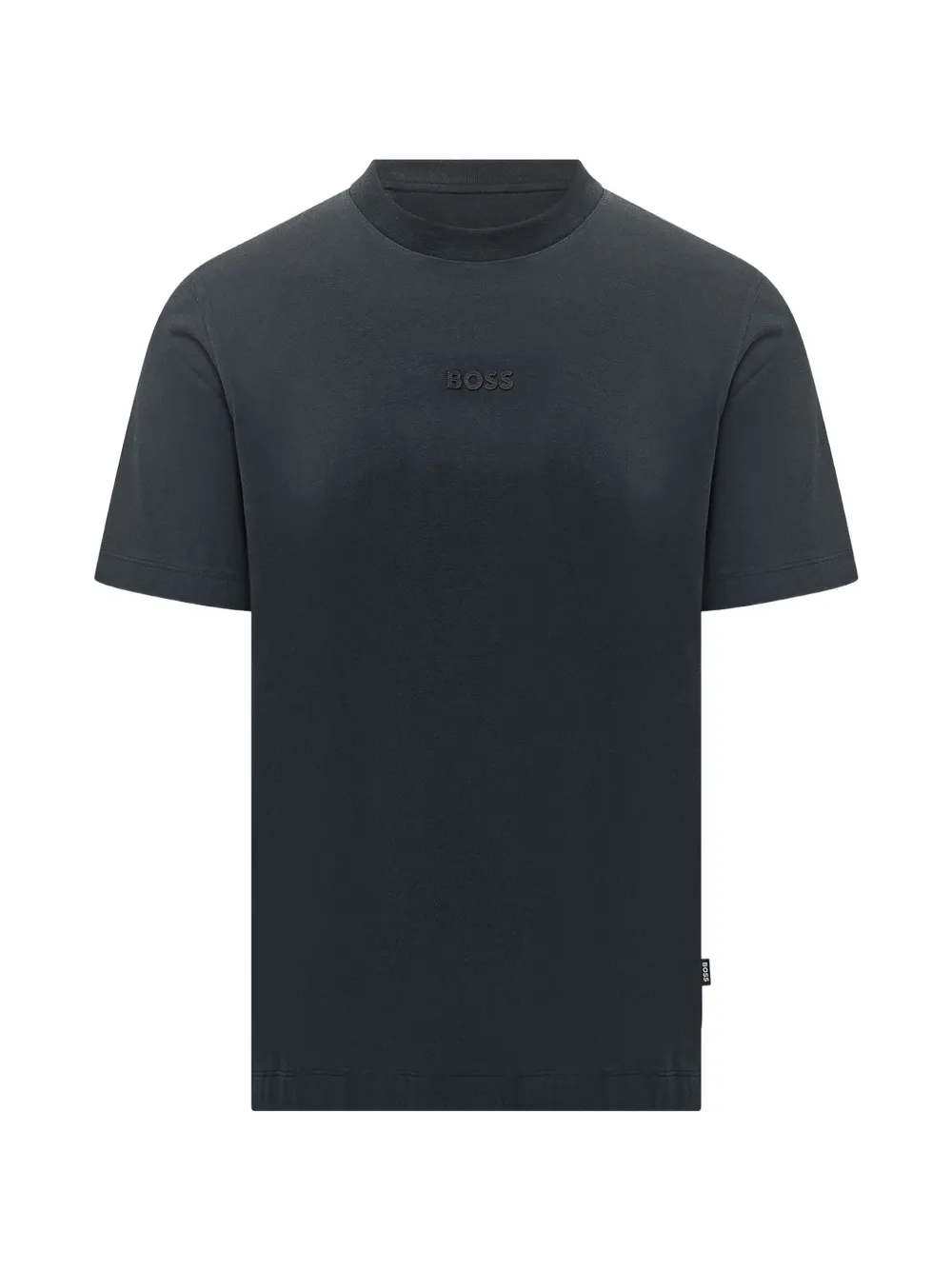BOSS C-Tau 23 logo-embroidered T-shirt - Blau