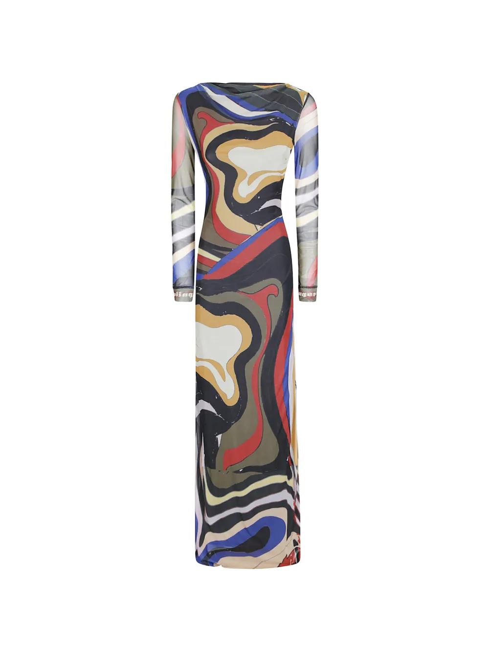 Ottolinger psychedelic-print maxi dress