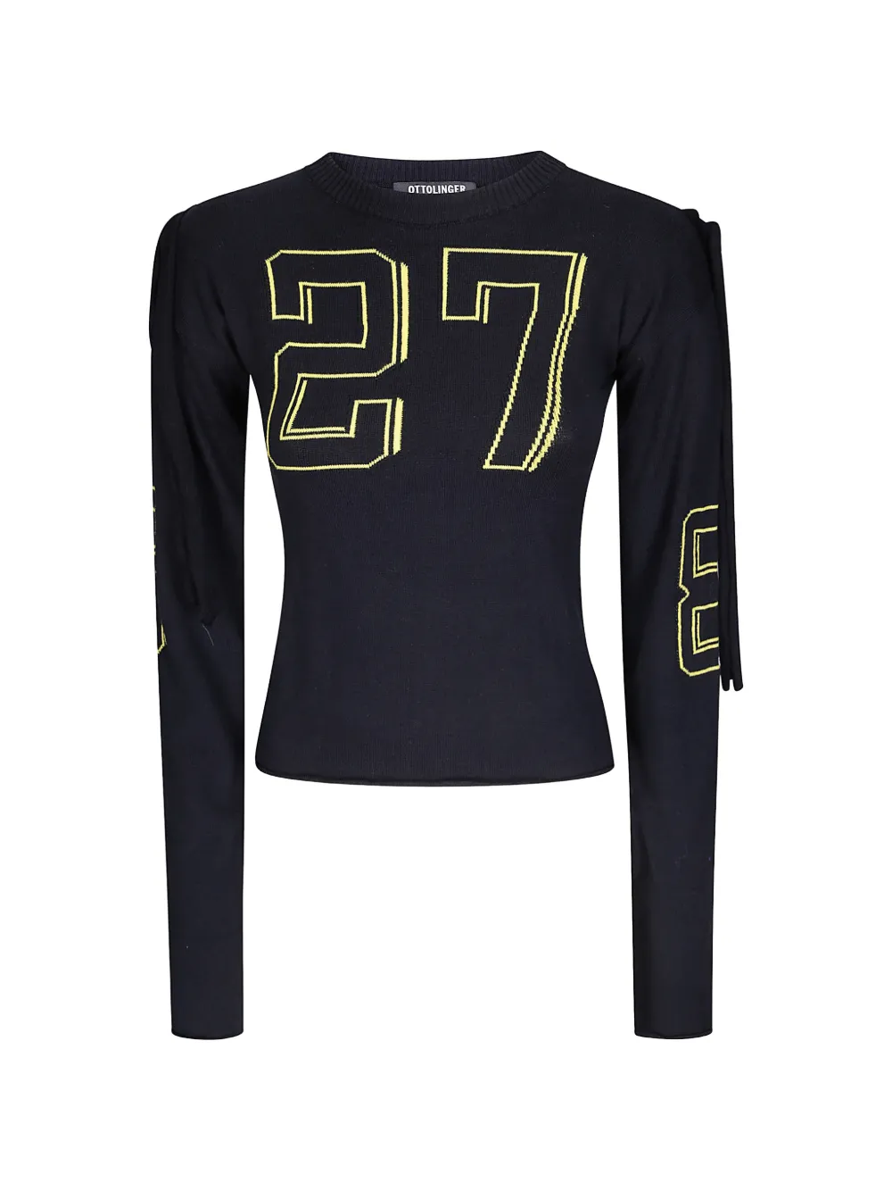 Ottolinger jacquard long-sleeve T-shirt