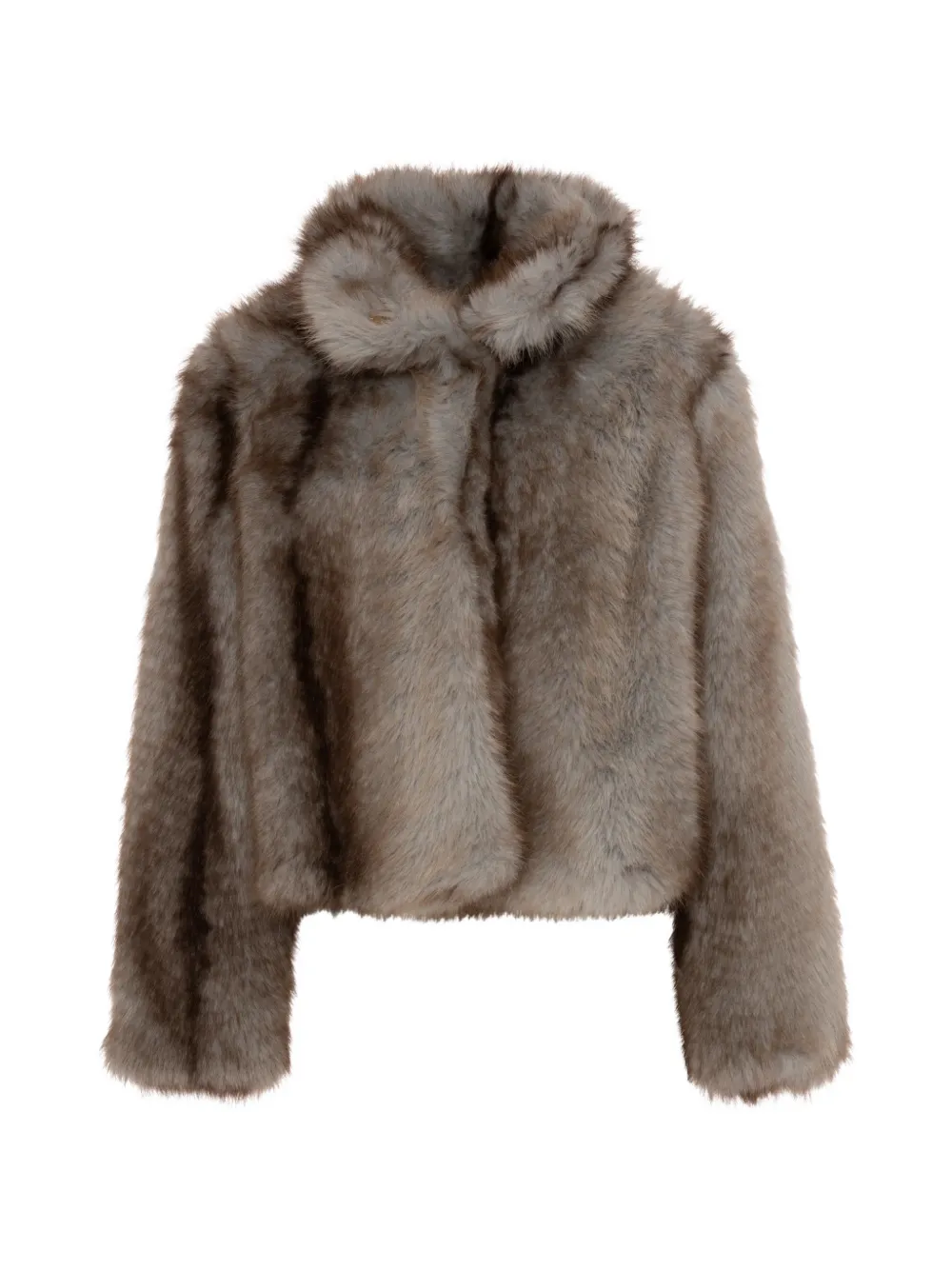 FRACOMINA faux-fur cropped jacket