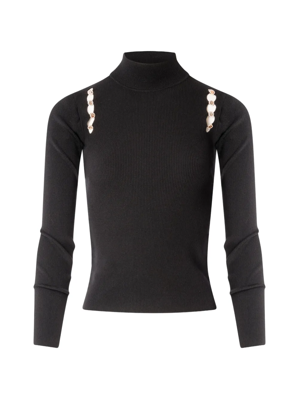 FRACOMINA cut-out ribbed sweater