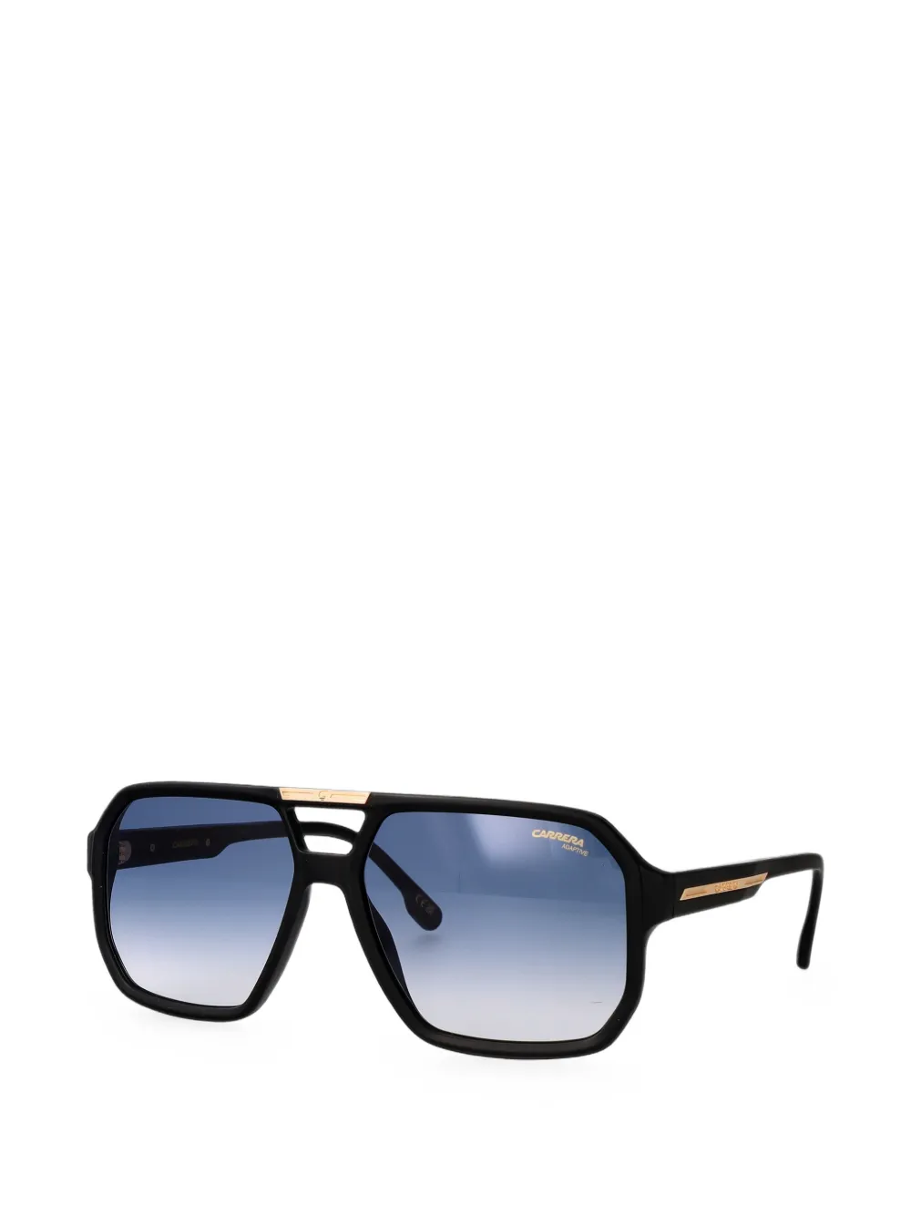 Tommy Hilfiger Zonnebril met geometrisch montuur Zwart