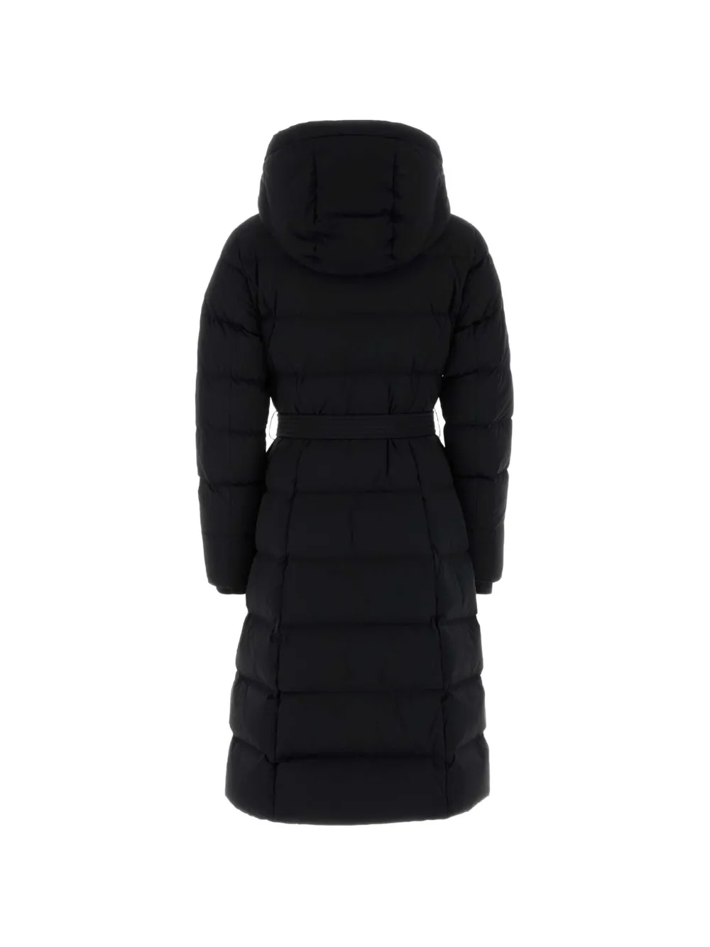 Mackage Coralia-cityz Belted Hooded Coat in Black, view 2