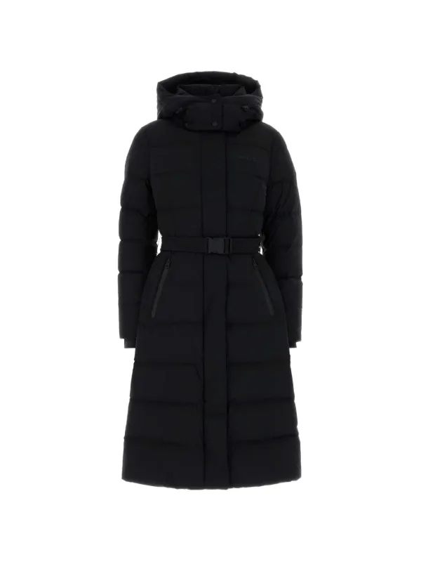 Mackage Coralia-cityz Belted Hooded Coat in Black