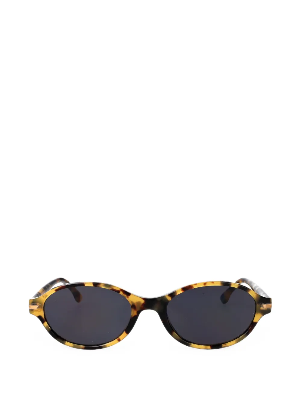 Victoria Beckham Eyewear oval-frame sunglasses - Marrone