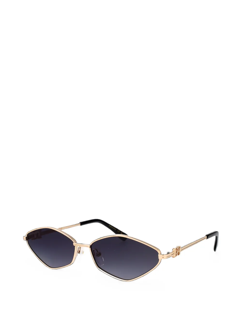 DSQUARED2 EYEWEAR Zonnebril met geometrisch montuur Goud