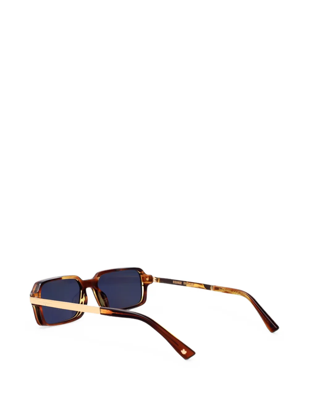 DSQUARED2 EYEWEAR Zonnebril met rechthoekig montuur Bruin