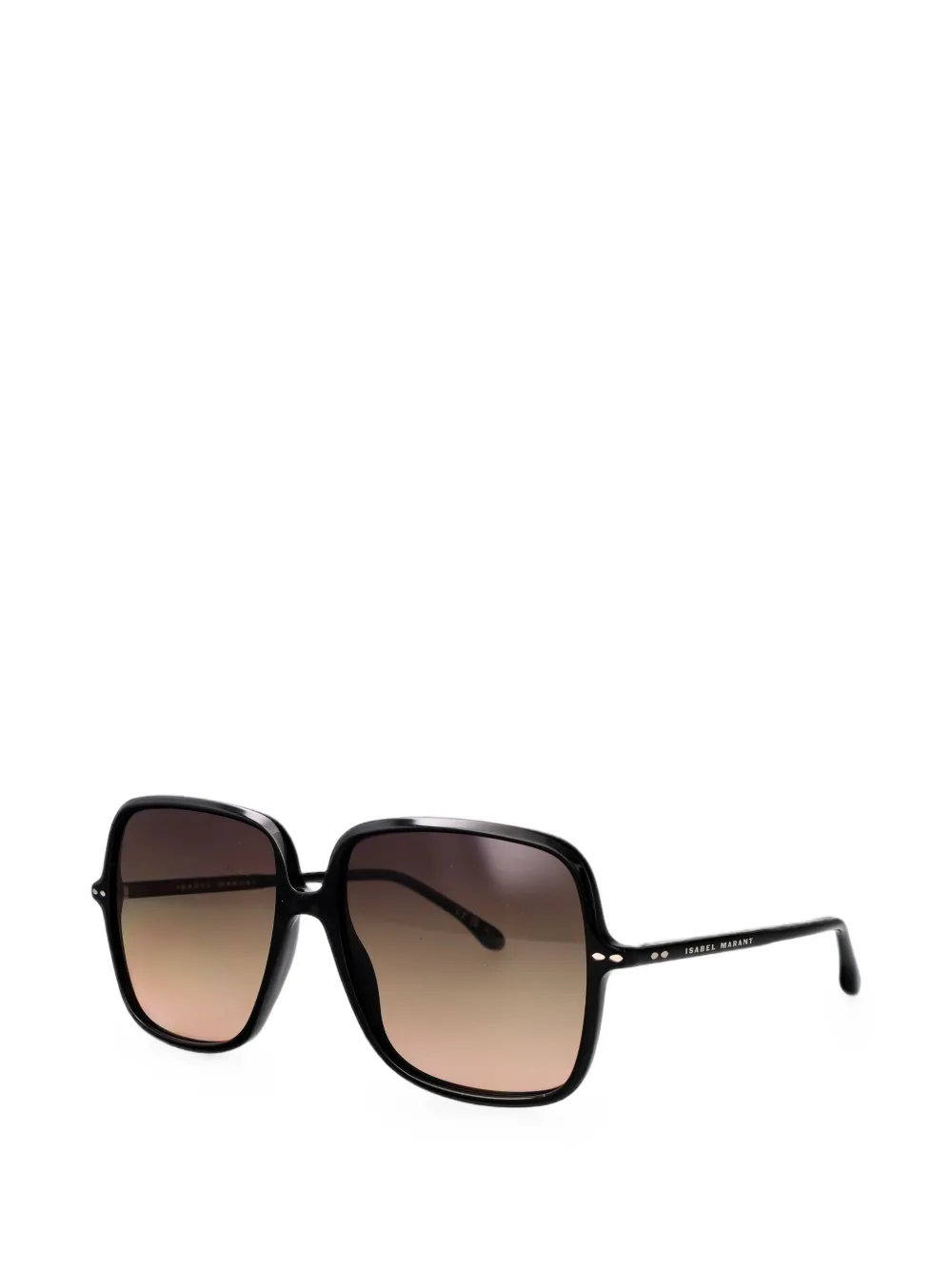 Isabel Marant Eyewear Zonnebril met vierkant montuur Zwart