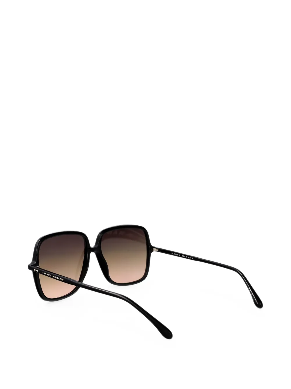 Isabel Marant Eyewear Zonnebril met vierkant montuur Zwart
