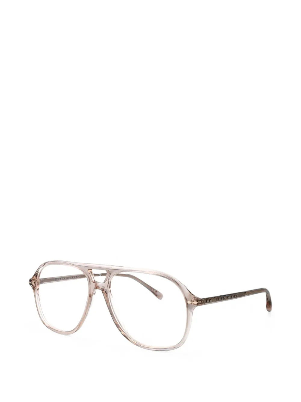Isabel Marant Eyewear Bril met piloten montuur Beige