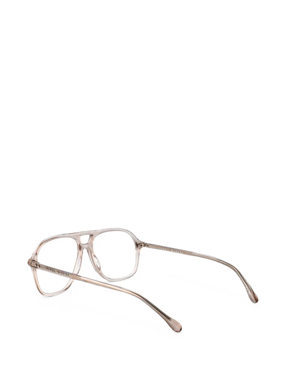 Isabel Marant Eyewear Bril met piloten montuur Beige