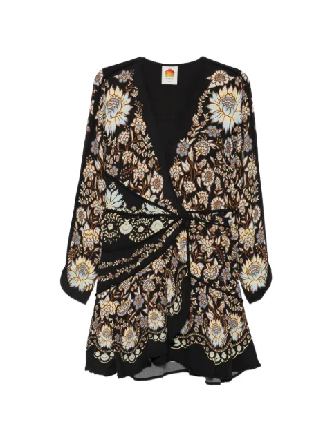 FARM Rio Daniela floral-print midi dress