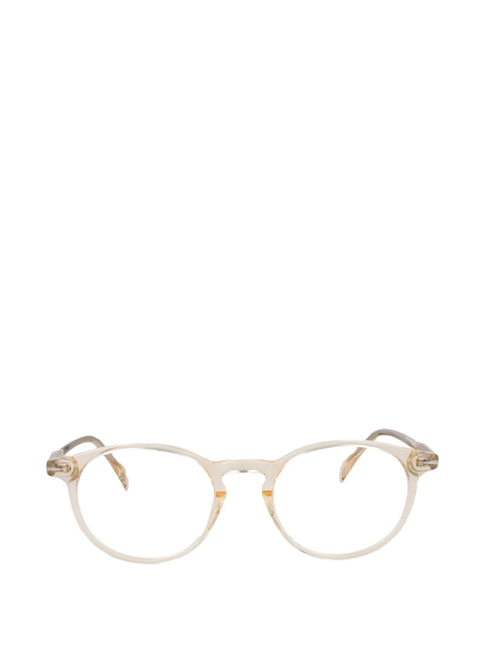 Eyewear by David Beckham round-frame glasses - Giallo