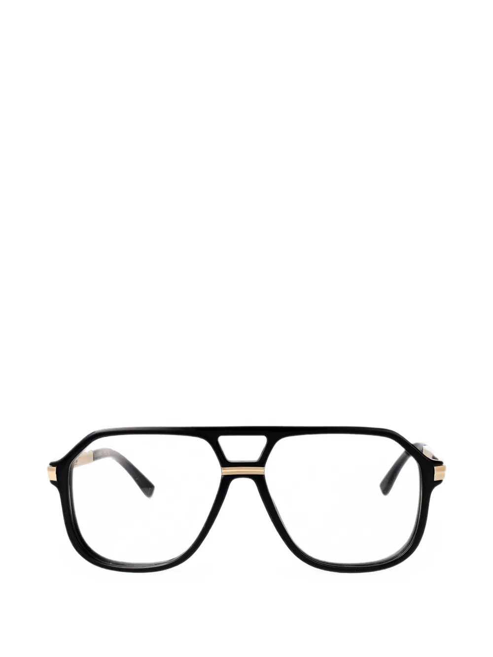 DSQUARED2 EYEWEAR geometric-frame glasses Zwart