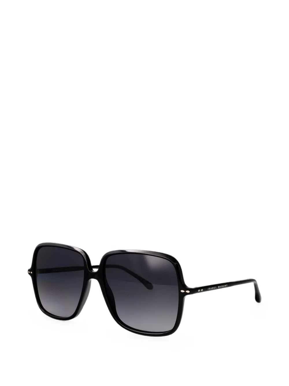 Isabel Marant Eyewear Zonnebril met vierkant montuur Zwart