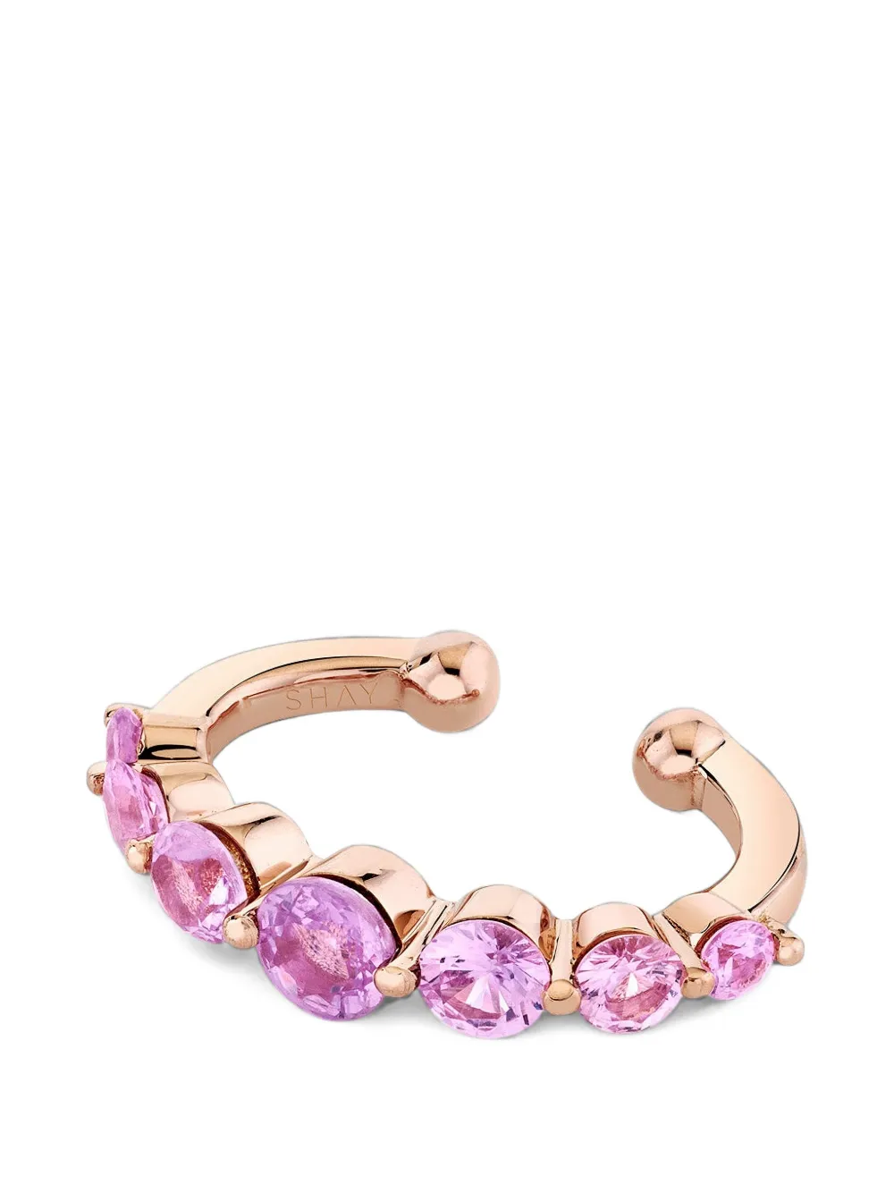 SHAY embellished sapphire ear cuff