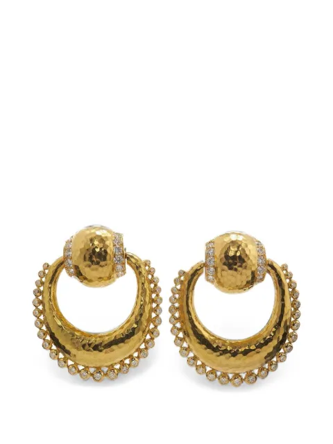 David Webb Downtown diamond earrings