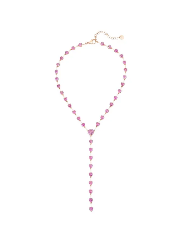 Shay Heart Pink Sapphire Necklace