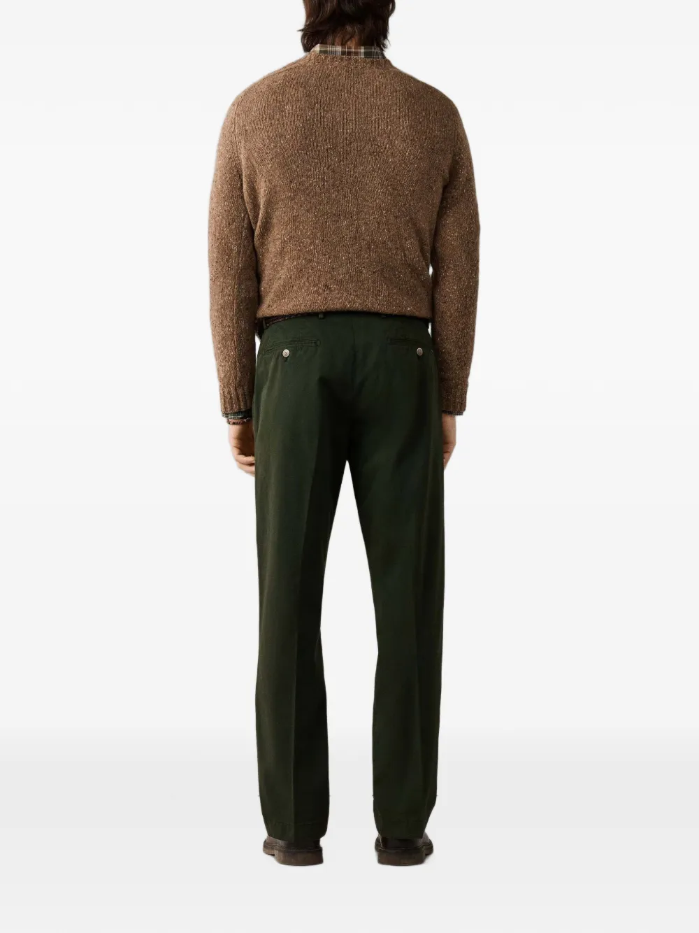 Hackett London Sanderson chino met getailleerde pasvorm Groen