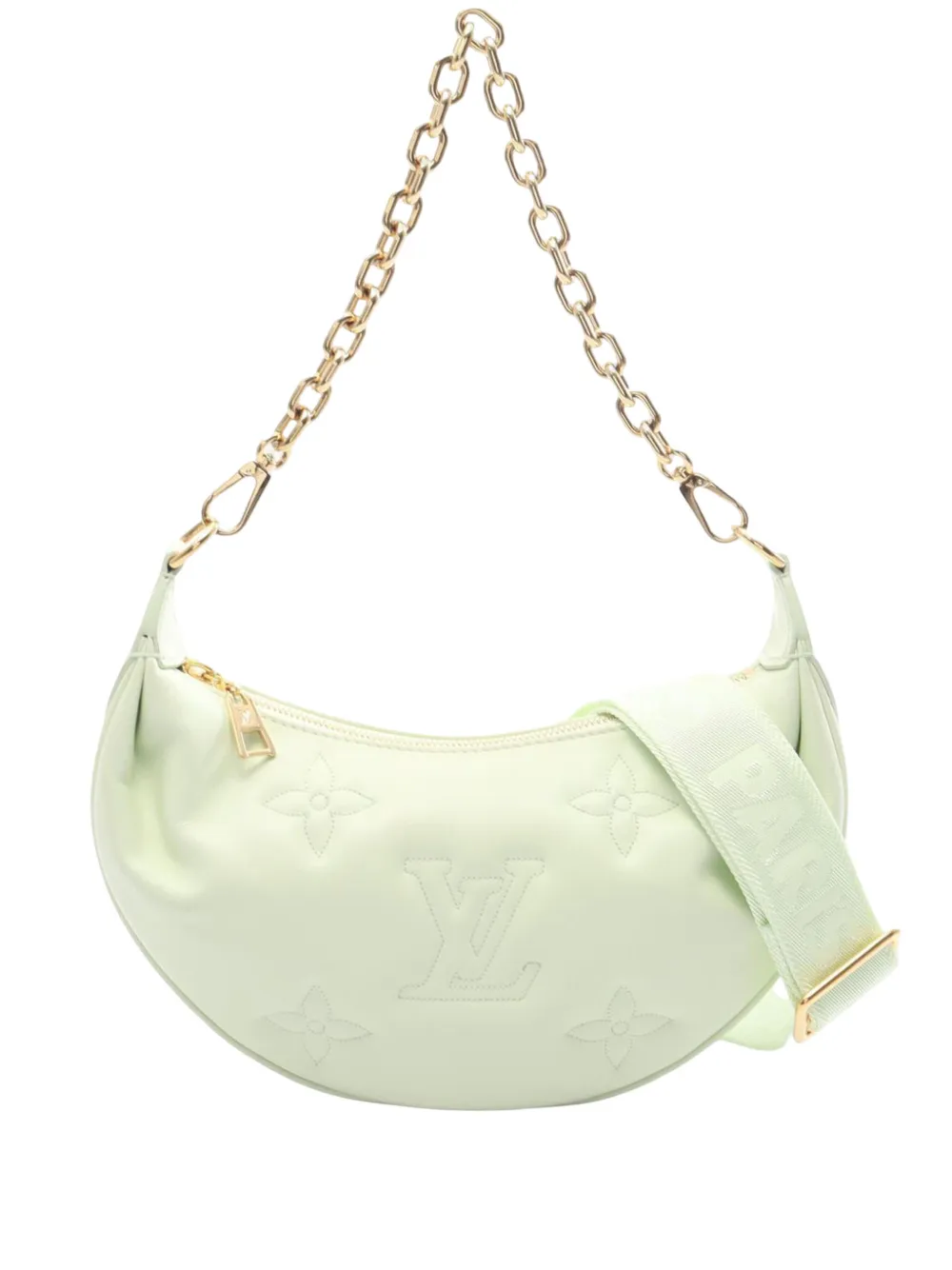 Louis Vuitton Pre-Owned 2021-2026 Bubblegram Over the Moon Satchel-Tasche - Grün