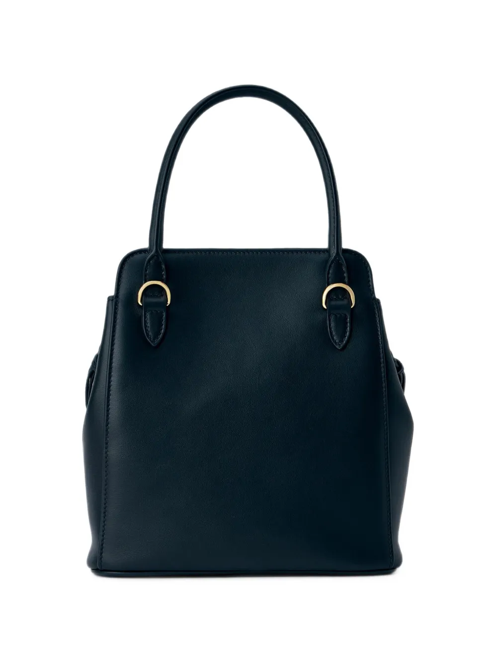 Prada Carry kleine leren handtas Zwart